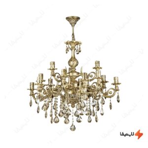 لوستر-دایکاست-۱۵-شعله-چشمه-نور-کد-M3430663-AO
