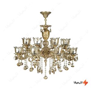 لوستر-دایکاست-۱۶-شعله-چشمه-نور-کد-S351588-AO