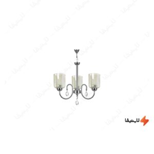 لوستر-سه-شعله-چشمه-نور-کد-A8123