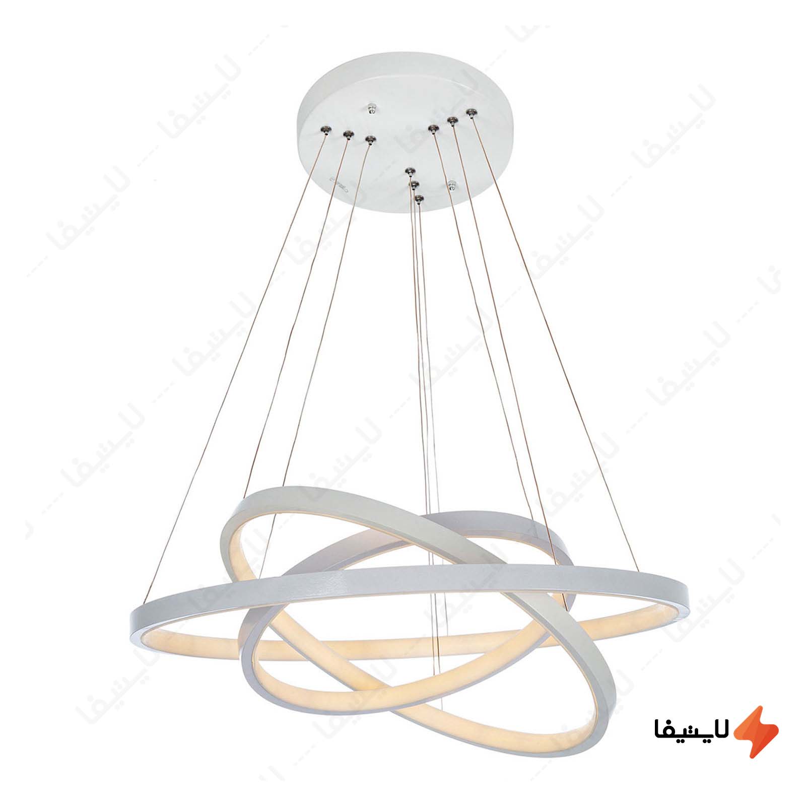 لوستر مدرن چشمه نور کد L6325/3H لوستر-مدرن-چشمه-نور-کد-L63253H