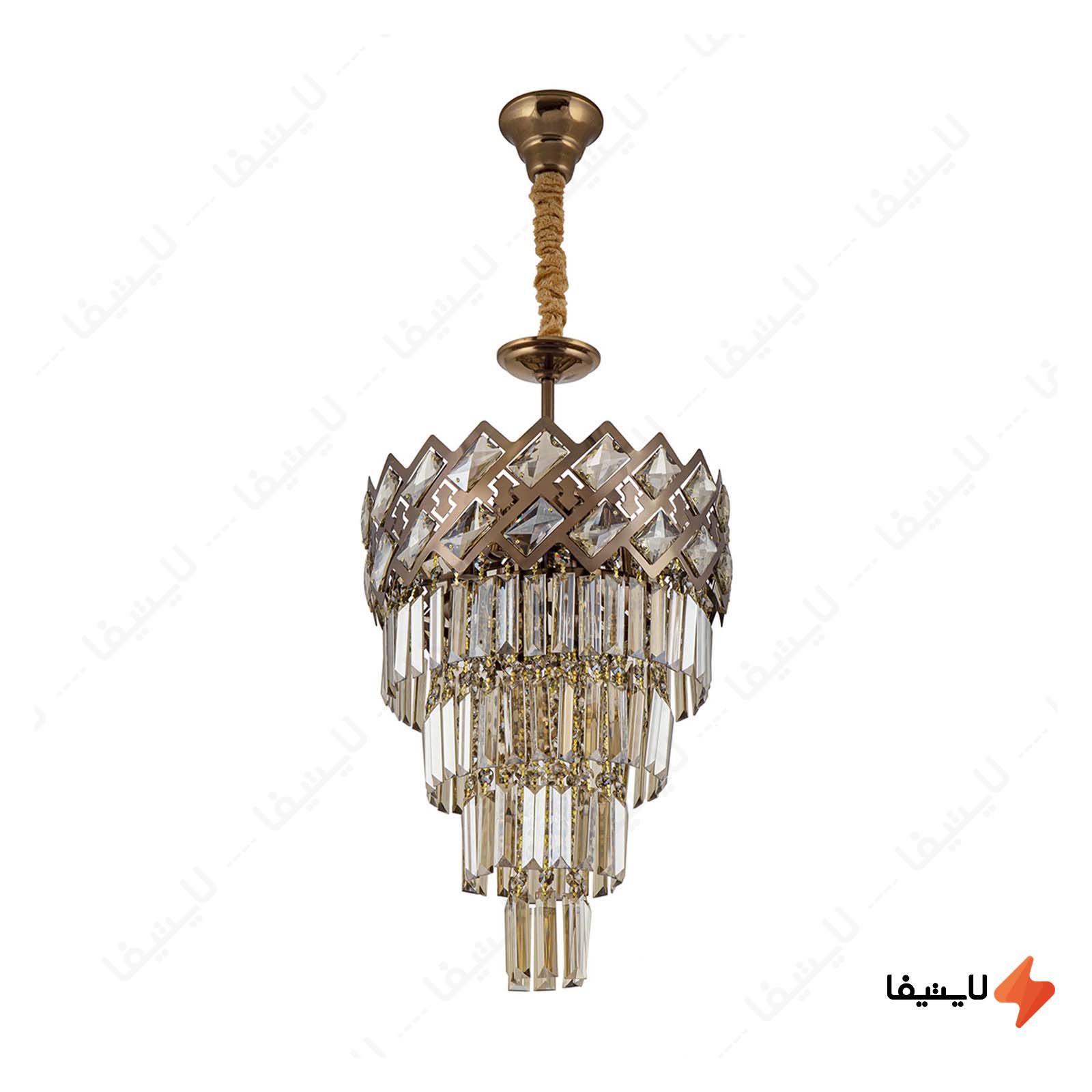 لوستر کریستالی 6 شعله چشمه نور مدل N2 لوستر-کریستالی-6-شعله-چشمه-نور-مدل-N266035