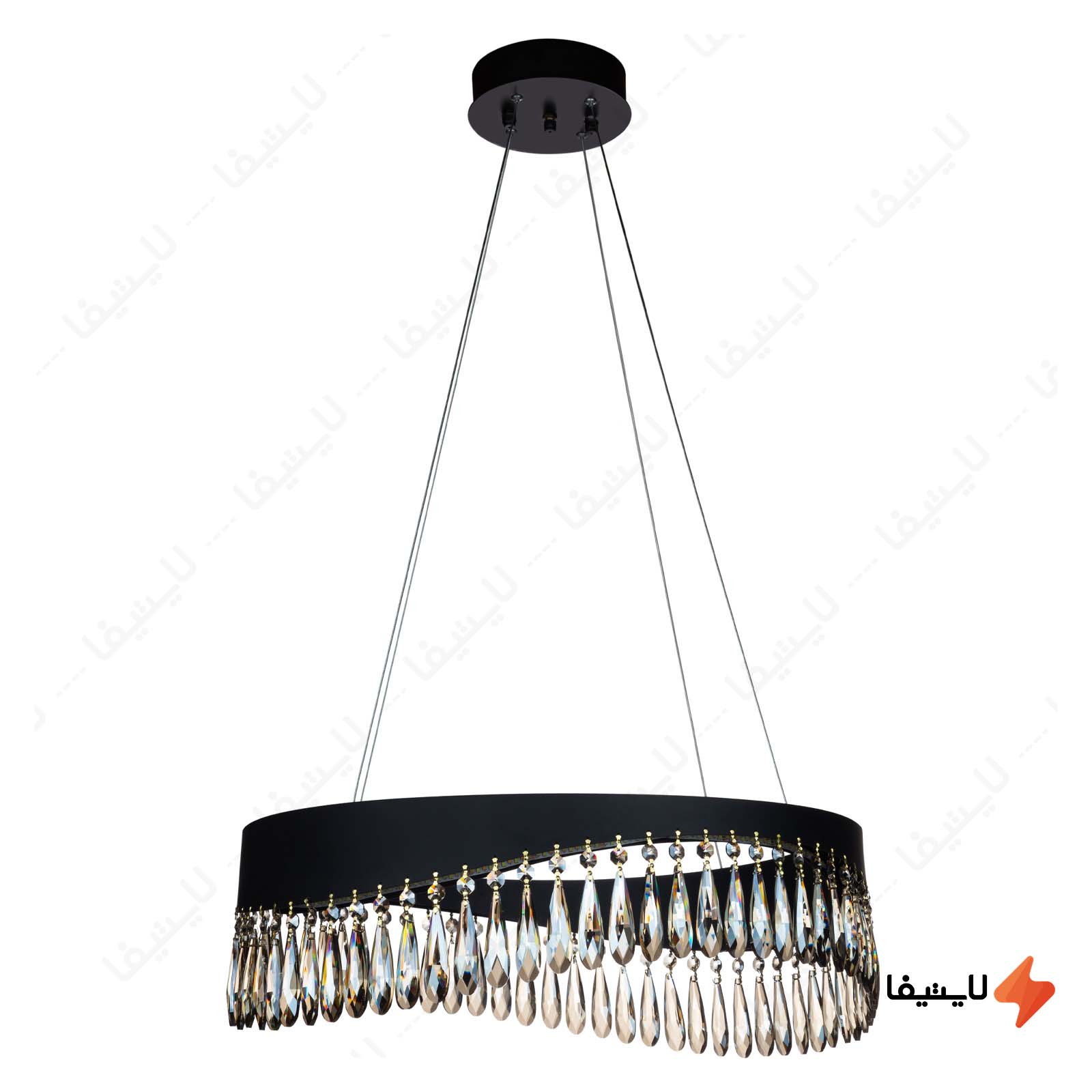 لوستر کریستالی چشمه نور مدل MO4413/60 لوستر-کریستالی-چشمه-نور-مدل-MO441360