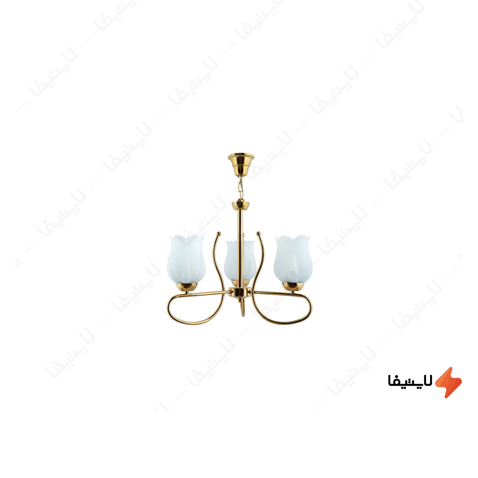 لوستر ۳ شعله چشمه نور مدل A814/3 لوستر-۳-شعله-چشمه-نور-مدل-A8143