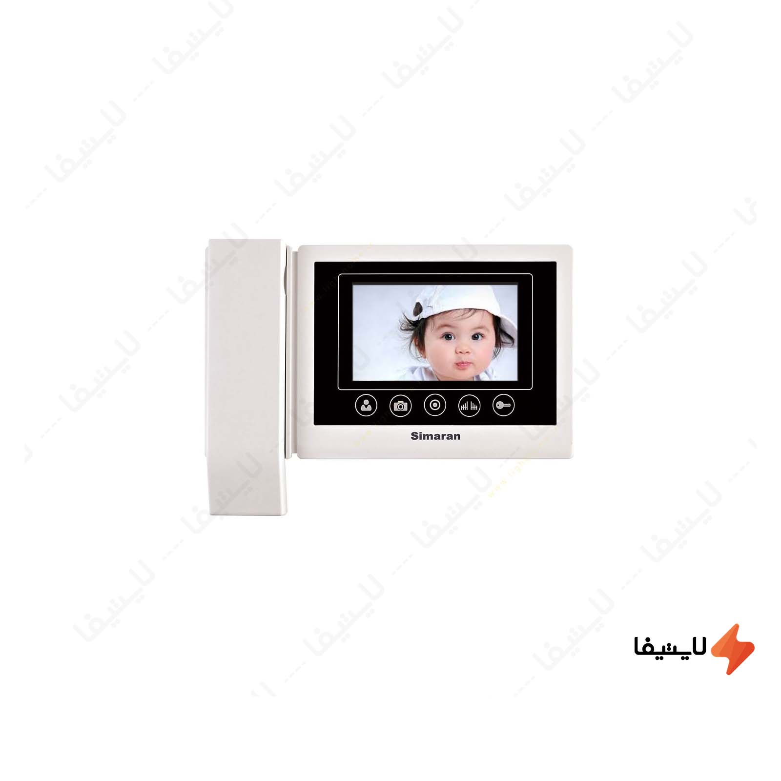 مانیتور آیفون تصویری سیماران مدل HS- مانیتور-آیفون-تصویری-4