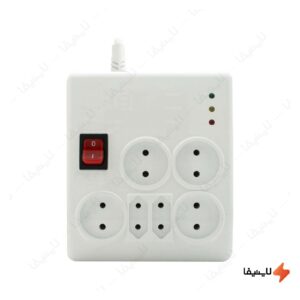 محافظ-6-خانه-کامپیوتر-فردان-الکتریک-31010-با-کابل-4