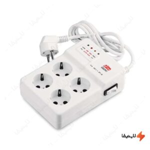 محافظ-برق-4-خانه-صوتی-و-تصویری-ساکو-22403-کابل-1