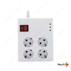 محافظ-برق-4-خانه-فردان-الکتریک-31002-با-کابل-3-متر