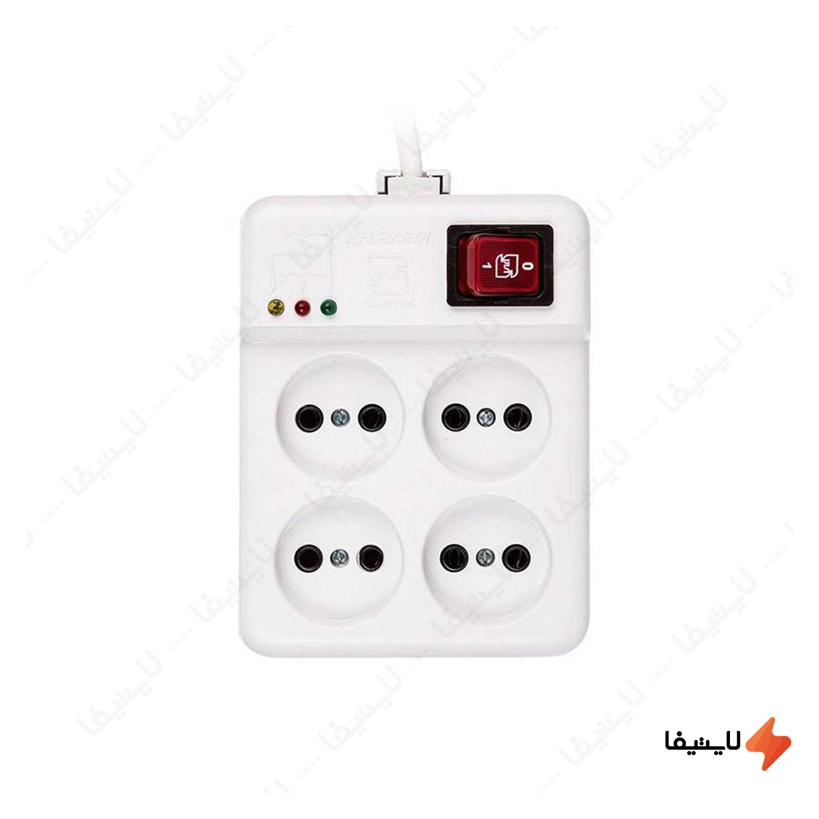 محافظ چهارخانه یخچال بدون ارت با قف محافظ-چهارخانه-یخچال-بدون-ارت-با-قفل-کودک-خیام
