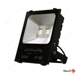 پروژکتور-100-وات-صباترانس-مدل-تخت-COB