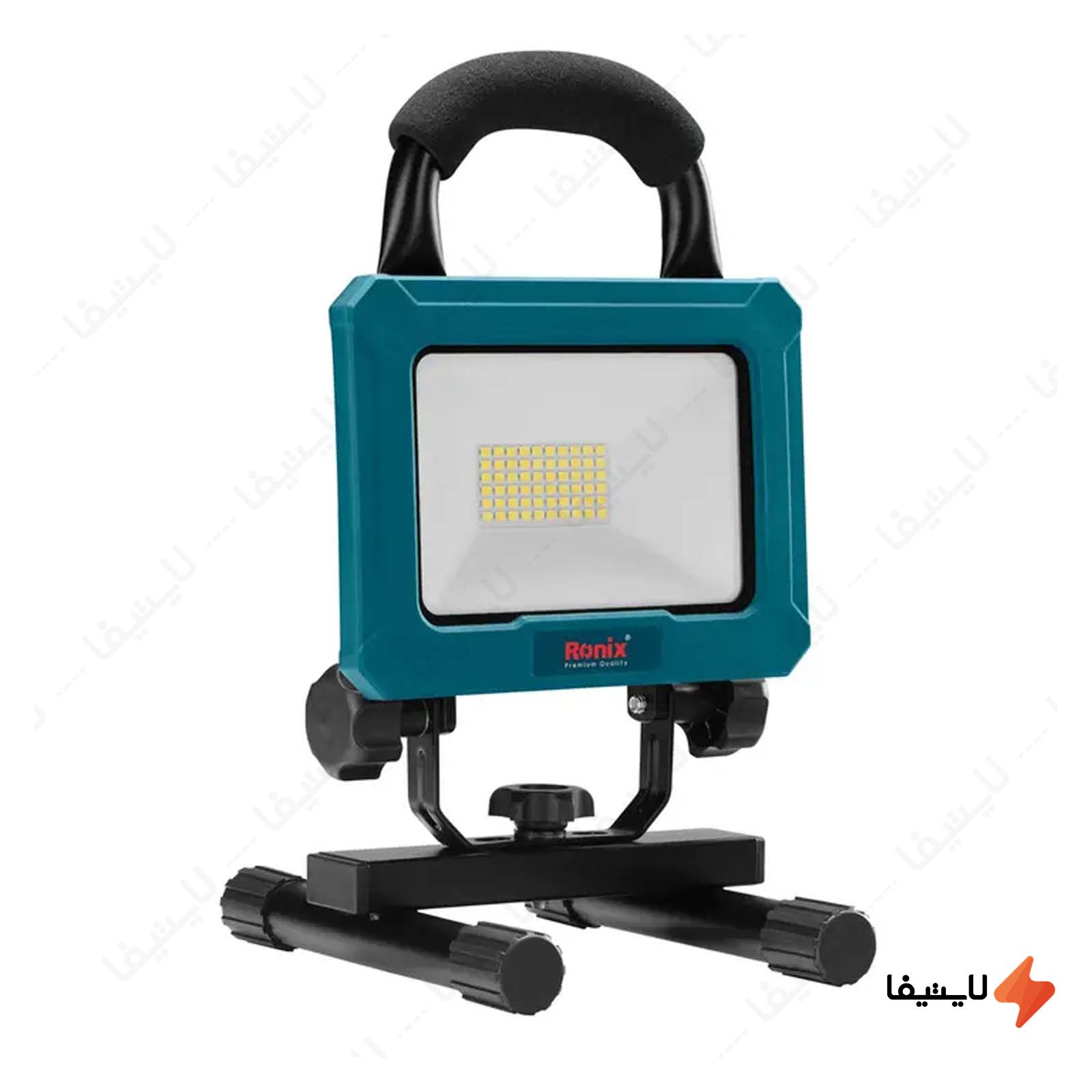 نورافکن شارژی 20 ولت رونیکس مدل 8607 پروژکتور-شارژی-20-ولت-رونیکس-مدل-8607
