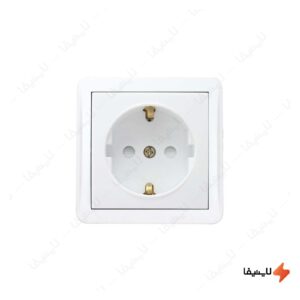 پریز-ارت‌دار-روکار-پارت-الکتریک-مدل-شهاب-4051-با-مغزی-سرامیکی