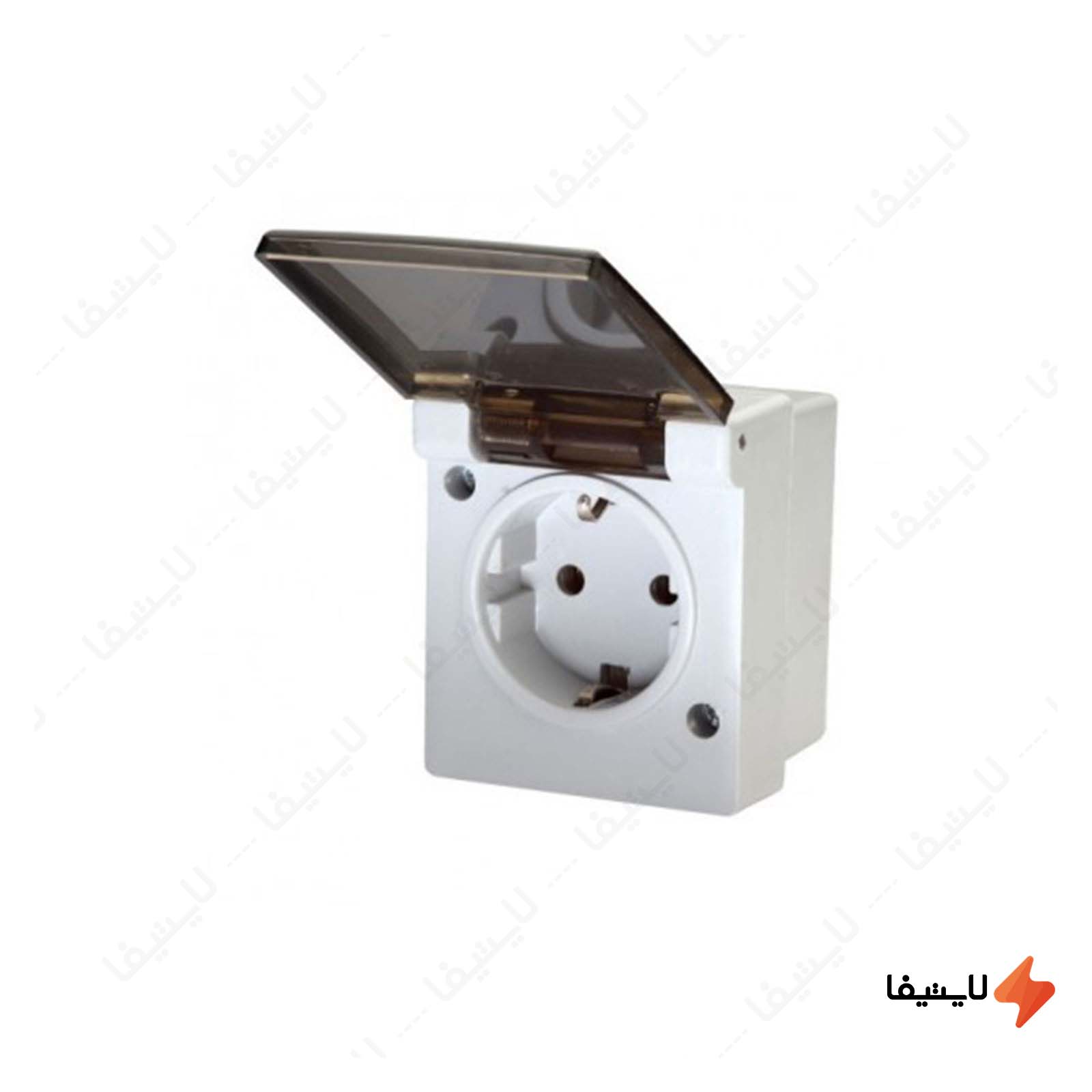 پریز بارانی ارت دار فردان الکتریک 30 پریز-بارانی-ارت-دار-فردان-الکتریک-30502-طرح-بوش
