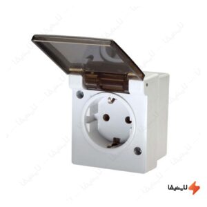 پریز-بارانی-ارت-دار-فردان-الکتریک30501-طرح-بوش