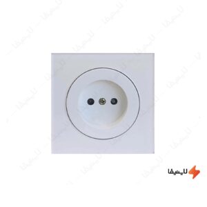 پریز-بدون-ارت-محافظ-دار-دلند-پلاس-مدل-آوا-پلکسی
