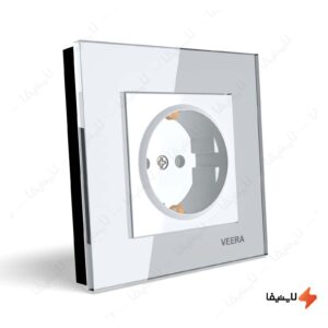 پریز-برق-ارتدار-ویرا-مدل-کریستال-با-پشتی-سرامیک