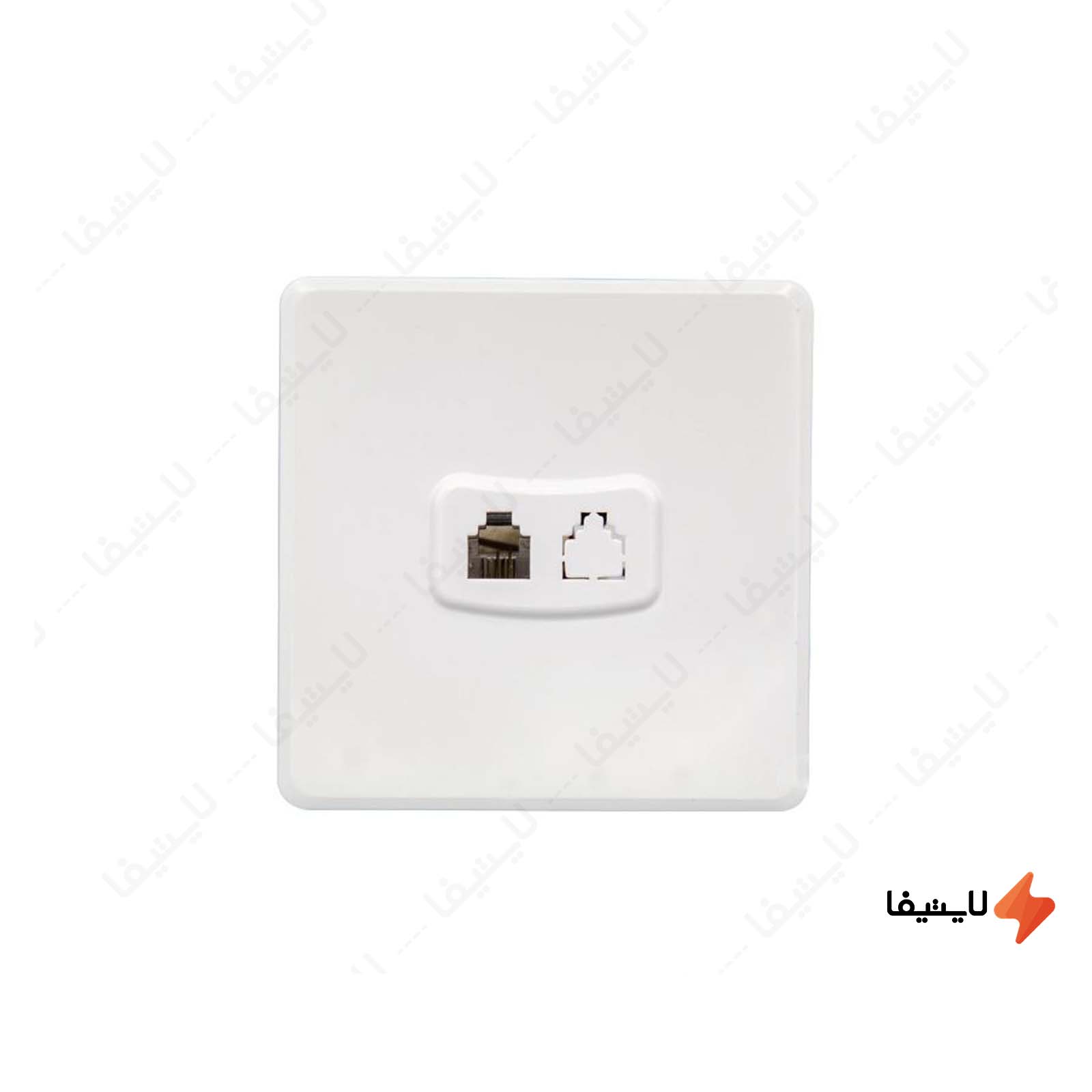 پریز تلفن تک سوکت خیام الکتریک مدل پریز-تلفن-تک-سوکت-خیام-الکتریک-مدل-خیام