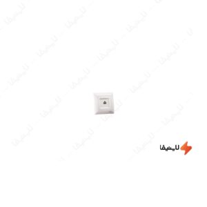 پریز-تلفن-یک-سوکت-ایران-الکتریک-مدل-الیزه