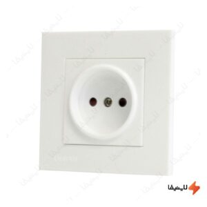 پریز-توکار-بدون-ارت-خیام-الکتریک-با-مغزی-سرامیک-مدل-آرام