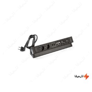 پریز-دو-خانه-روکار-اداری-ملونی-مدل-10046