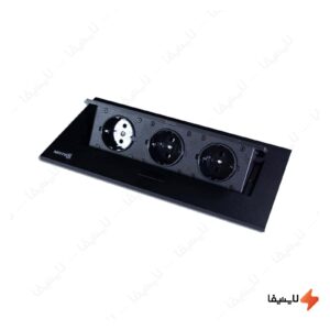 پریز-رومیزی-سه-پریز-برق-نستک-کد-KM1SE00X03