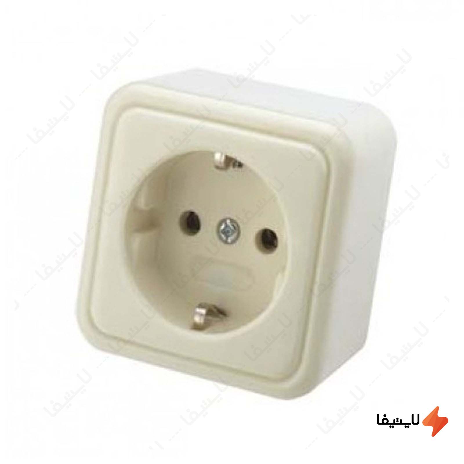 پریز روکار ارت دار فردان الکتریک 3060 پریز-روکار-ارت-دار-فردان-الکتریک-30603