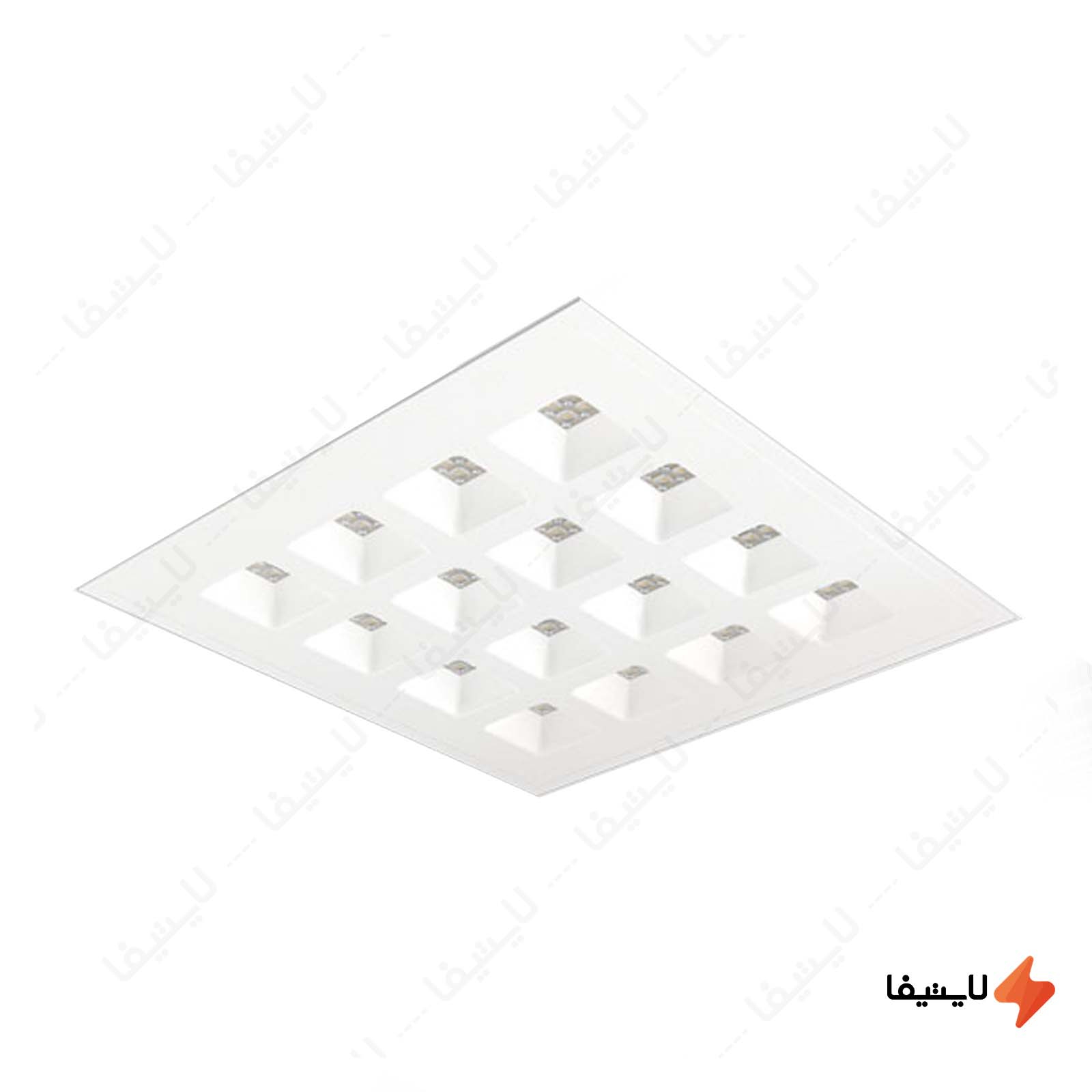 پنل LED توکار 31 وات 60x60 مازی نور مدل ب پنل-LED-توکار-33-وات-60-در-60-مازی-نور-مدل-برلیانس
