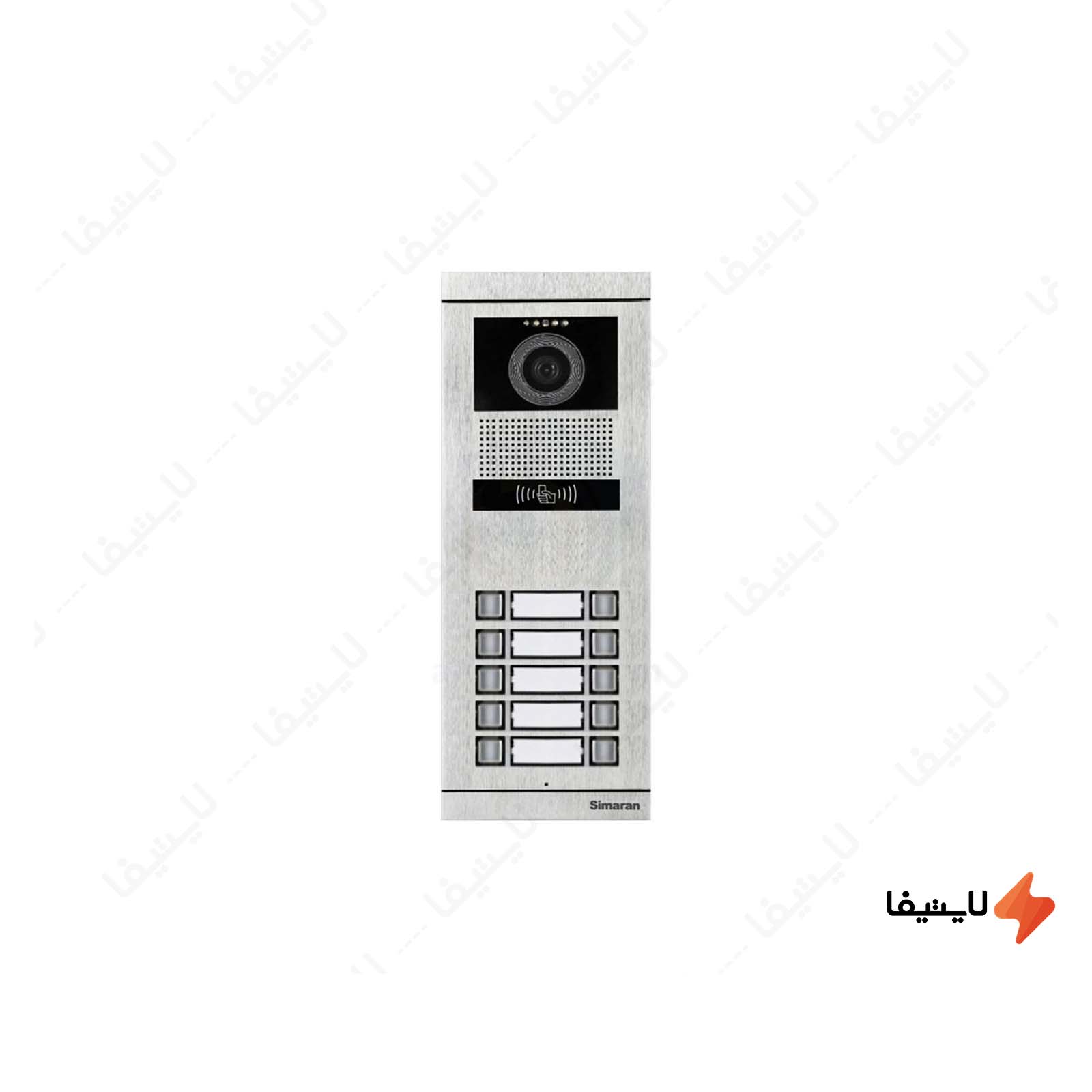 پنل آیفون تصویری 10 واحدی کارتی سیما پنل-آیفون-تصویری-10-واحدی-کارتی-سیماران-مدل-فرداد-VFBC10DN
