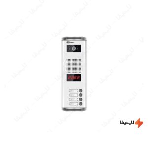 پنل-آیفون-تصویری-4-واحدی-ستونی-تکنما