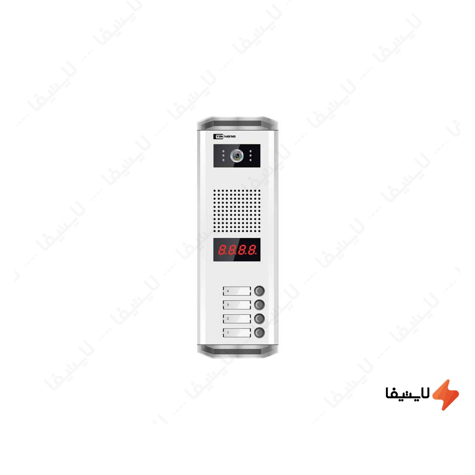پنل آیفون تصویری 4 واحدی ستونی تکنم پنل-آیفون-تصویری-4-واحدی-ستونی-تکنما