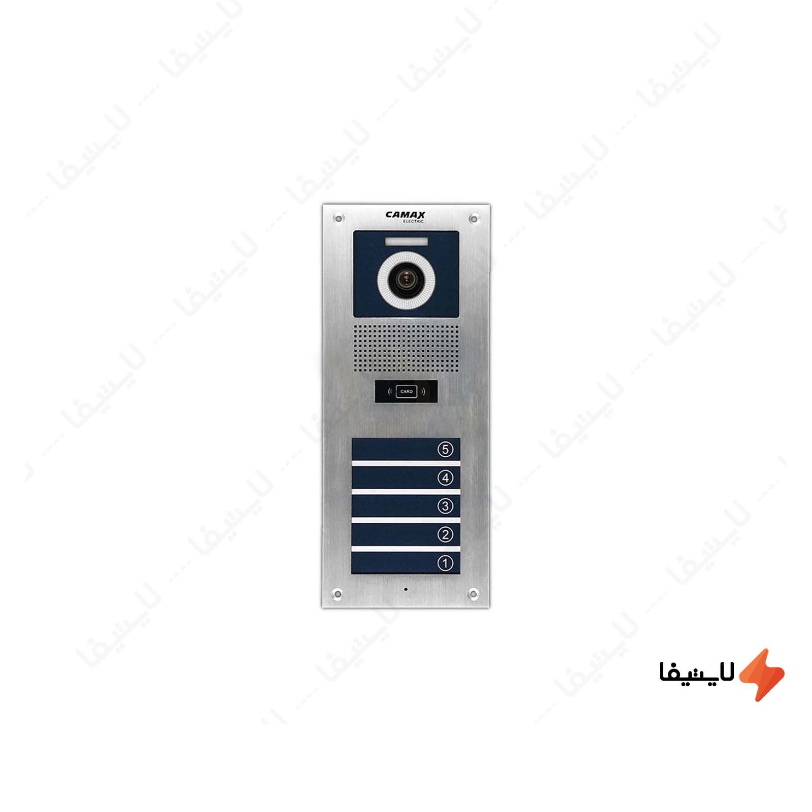 پنل آیفون تصویری 5 واحدی لمسی کارتی پنل-آیفون-تصویری-5-واحدی-لمسی-کارتی-کامکث-مدل-CDV-NTC5TID