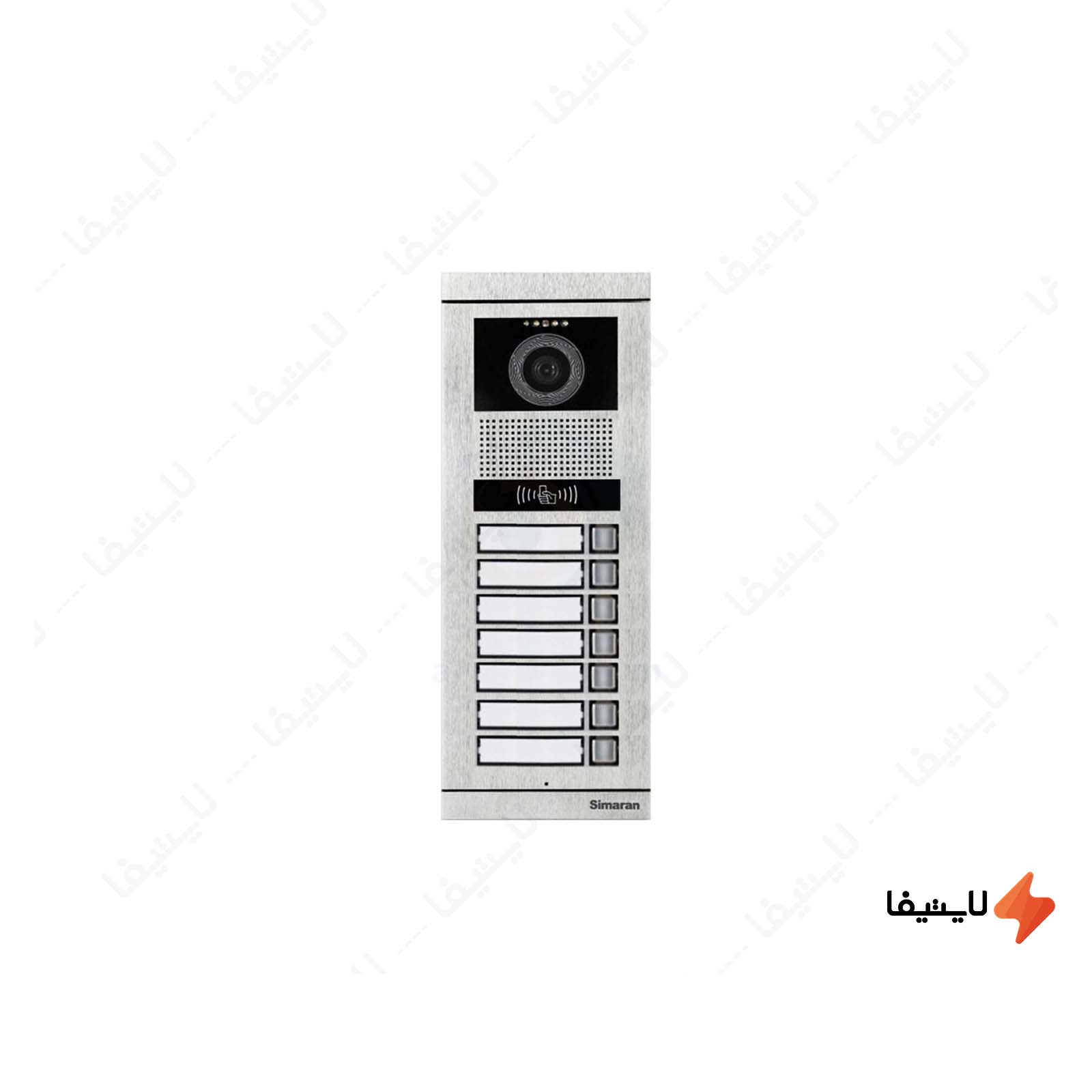 پنل آیفون تصویری 7 واحدی کارتی سیما پنل-آیفون-تصویری-7-واحدی-کارتی-سیماران-مدل-فرداد-VFBC7N