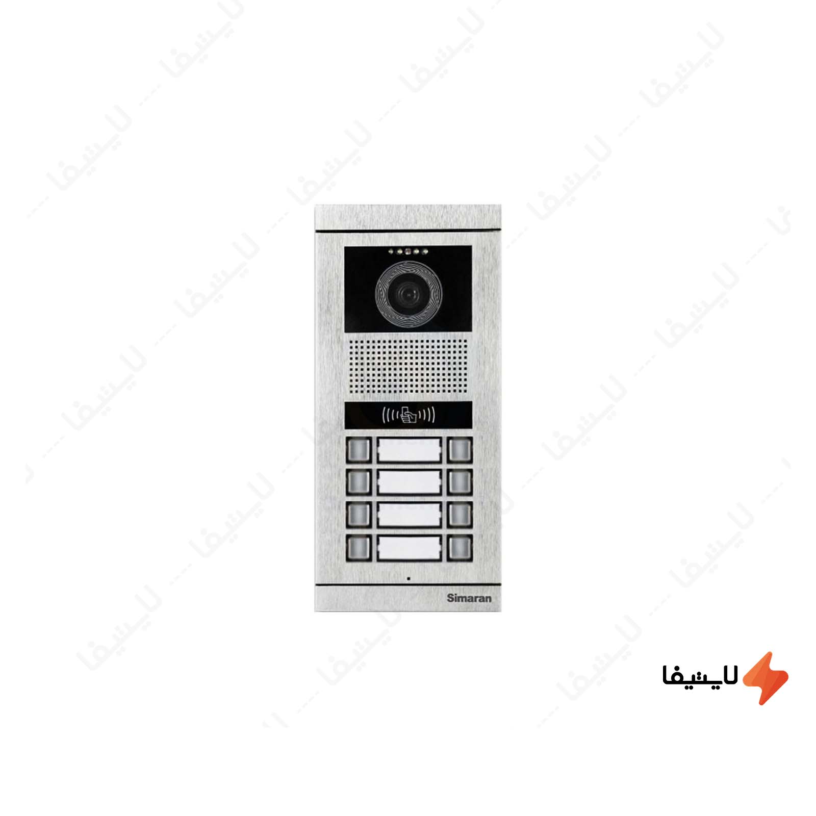 پنل آیفون تصویری 8 واحدی کارتی سیما پنل-آیفون-تصویری-8-واحدی-کارتی-سیماران-مدل-فرداد-VFBC8DN