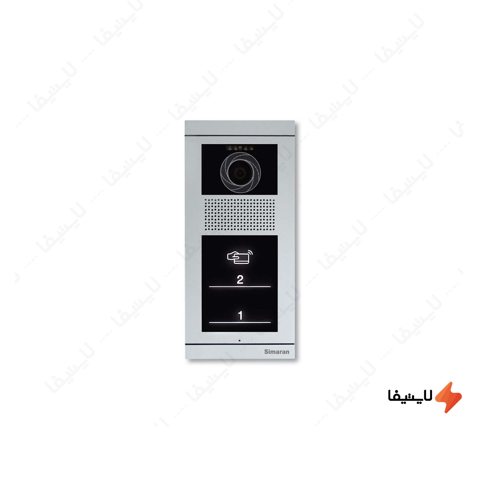 پنل آیفون تصویری 2 واحدی سیماران فر پنل-آیفون-تصویری-لمسی-کارتی-2-واحدی-سیماران-مدل-فرداد-VFBT2