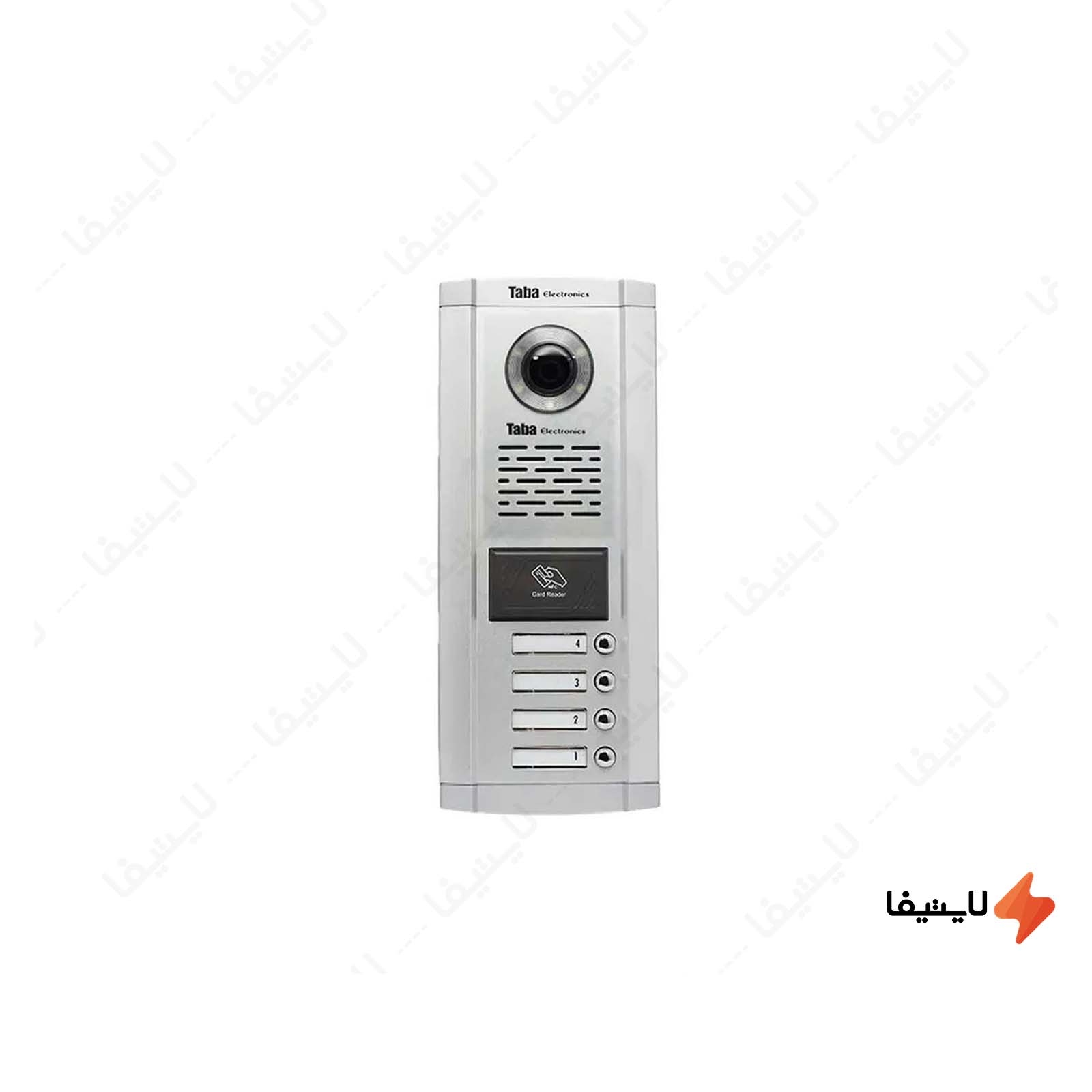 پنل آیفون تصویری کارتی 4 واحدی تابا پنل-آیفون-تصویری-کارتی-4-واحدی-تابا-مدل-سهند-TVP-1860