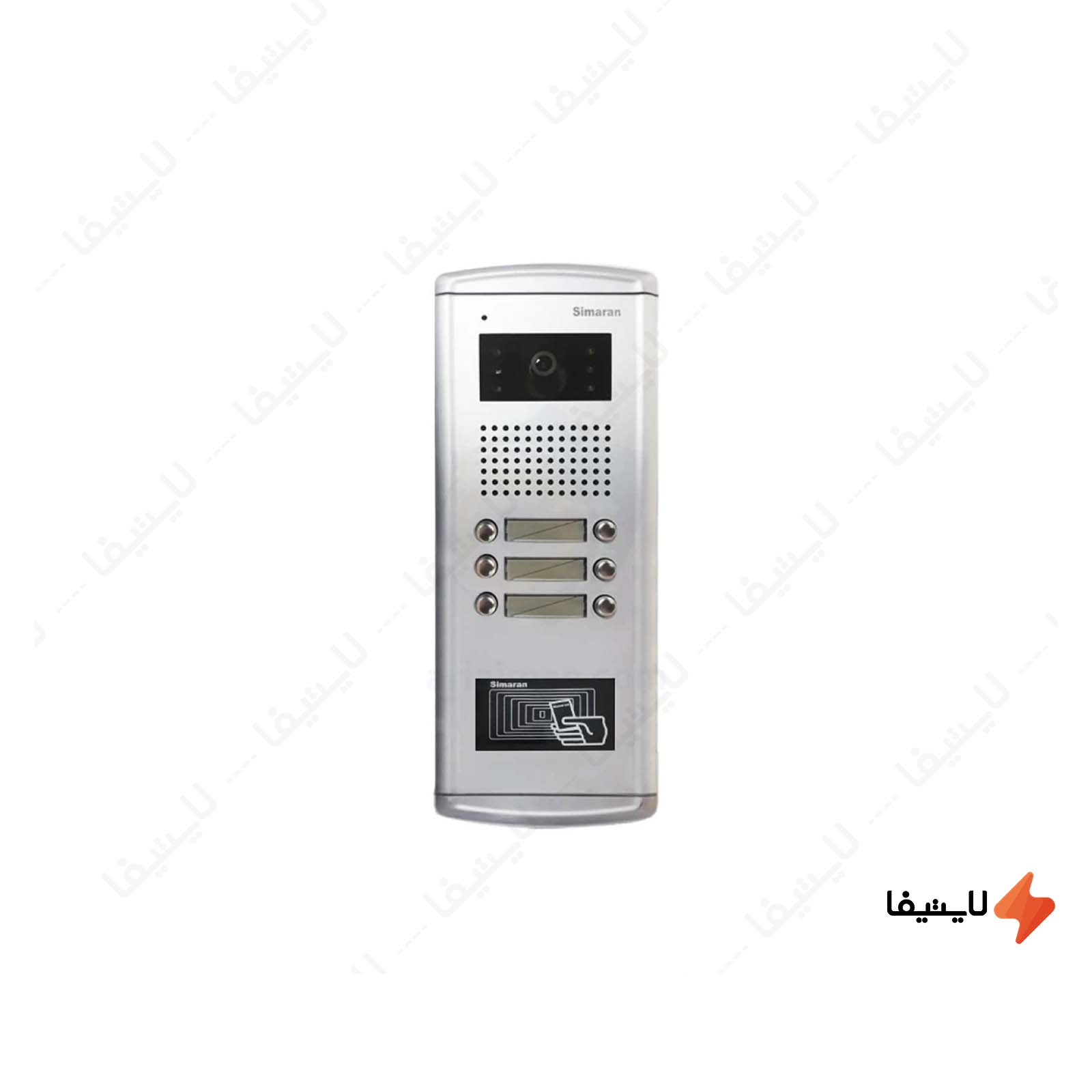 پنل آیفون تصویری کارتی 6 واحدی سیما پنل-آیفون-تصویری-کارتی-6-واحدی-سیماران-مدل-فراز-VFEC6DN