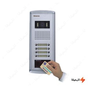 پنل-آیفون-تصویری-کارتی-8-واحدی-سیماران-مدل-فراز-VFEC8DN