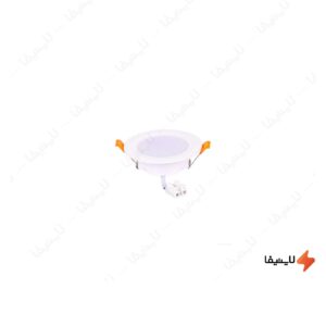 پنل-توکار-10-وات-بک-لایت-گرد-سان-لوکس-مدل-PBD10R-بک-لایت