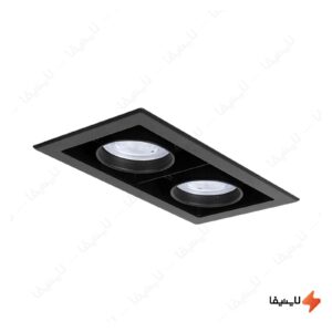 پنل-دوخانه-مولتی-دانلایت-60-وات-برش-16-در-30-توکار-مازی-نور-مدل-آدنا