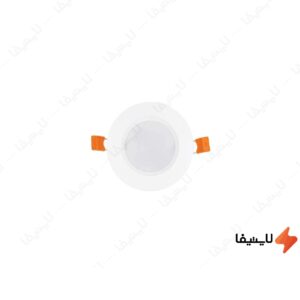 پنل-سقفی-LED-گرد-توکار-5-وات-پارس-شعاع-توس-مدل-سولاریس
