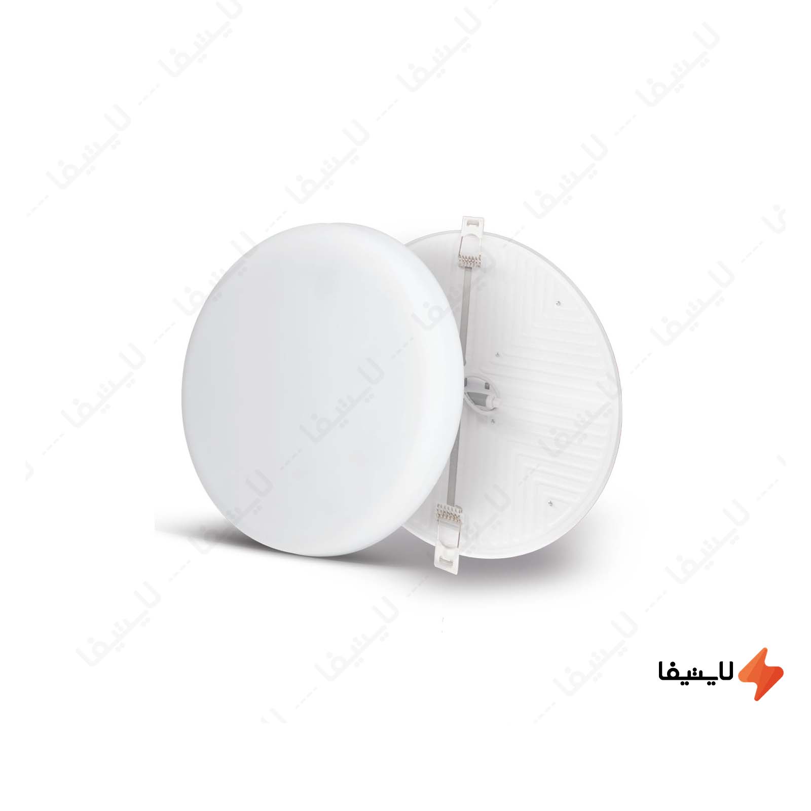 پنل سقفی توکار فولایت فنر متغیر 24 و پنل-سقفی-توکار-24-وات-فولایت-فنر-متغیر-پارس-لایت-مدل-الین