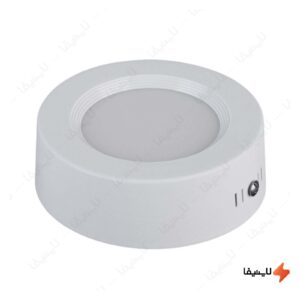 پنل-سقفی-روکار-7-وات-تولید-نور-مدل-مونلایت-گرد-کد-TLS82BP007