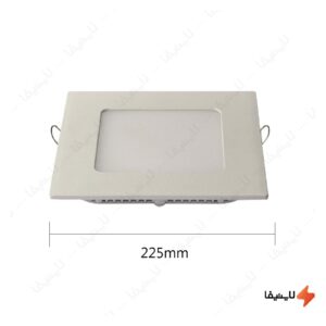 پنل-سقفی-مربع-توکار-18-وات-تکنوتل-کد-9018