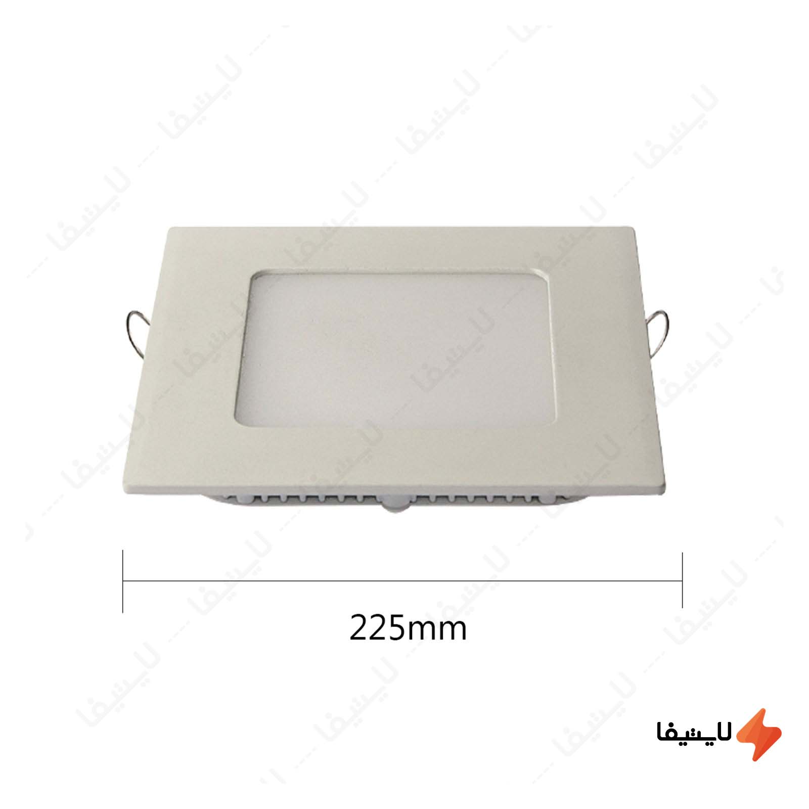 پنل مربع توکار 9018 تکنوتل پنل-سقفی-مربع-توکار-18-وات-تکنوتل-کد-9018