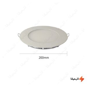پنل-سقفی-گرد-توکار-15-وات-تکنوتل-کد-8015