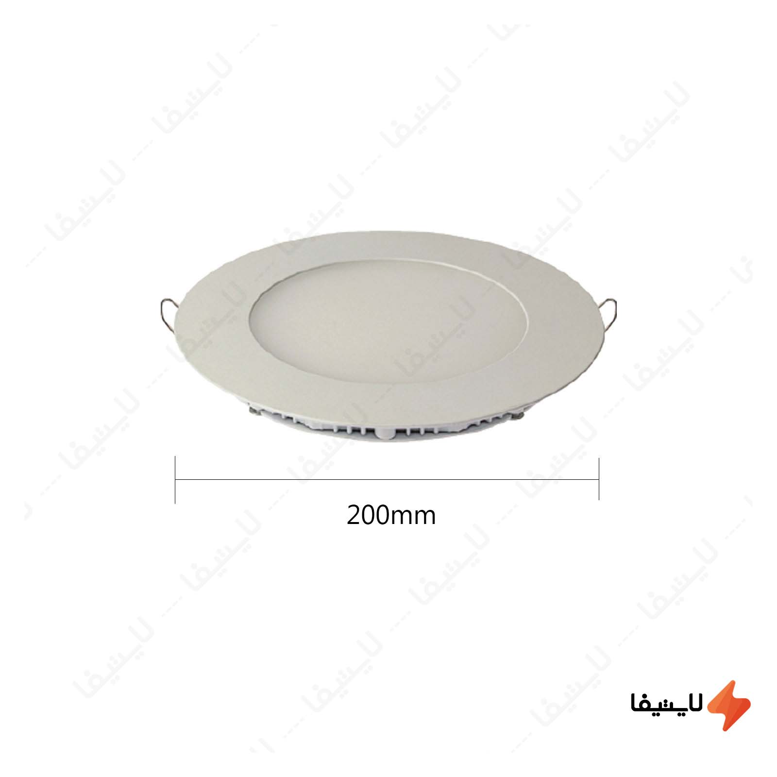 پنل گرد توکار 8015 تکنوتل پنل-سقفی-گرد-توکار-15-وات-تکنوتل-کد-8015