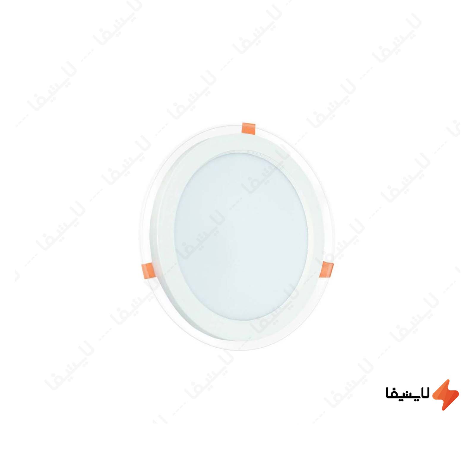 پنل گرد 10 وات زانیس مدل دور شیشه پنل-سقفی-گرد-توکار-36-وات-زانیس-مدل-دور-شیشه