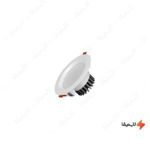 پنل-هالوژن-سقفی-12-وات-توکار-آریاترانور-مدل-DOWNLIGHT