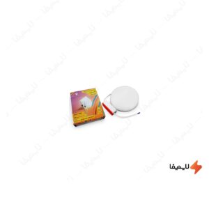 پنل-گرد-توکار-12-وات-فنر-متغیر-تمام-نور-پرشین-لایت-ایران
