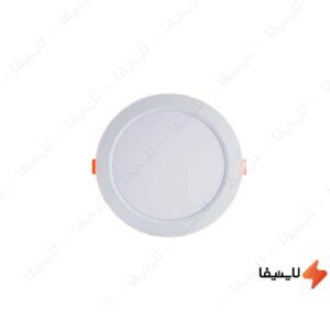 پنل-گرد-توکار-18وات-بک-لایت-پرشین-لایت-ایران