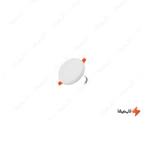 پنل-گرد-توکار-24-وات-فنر-متغیر-تمام-نور-پرشین-لایت-ایران